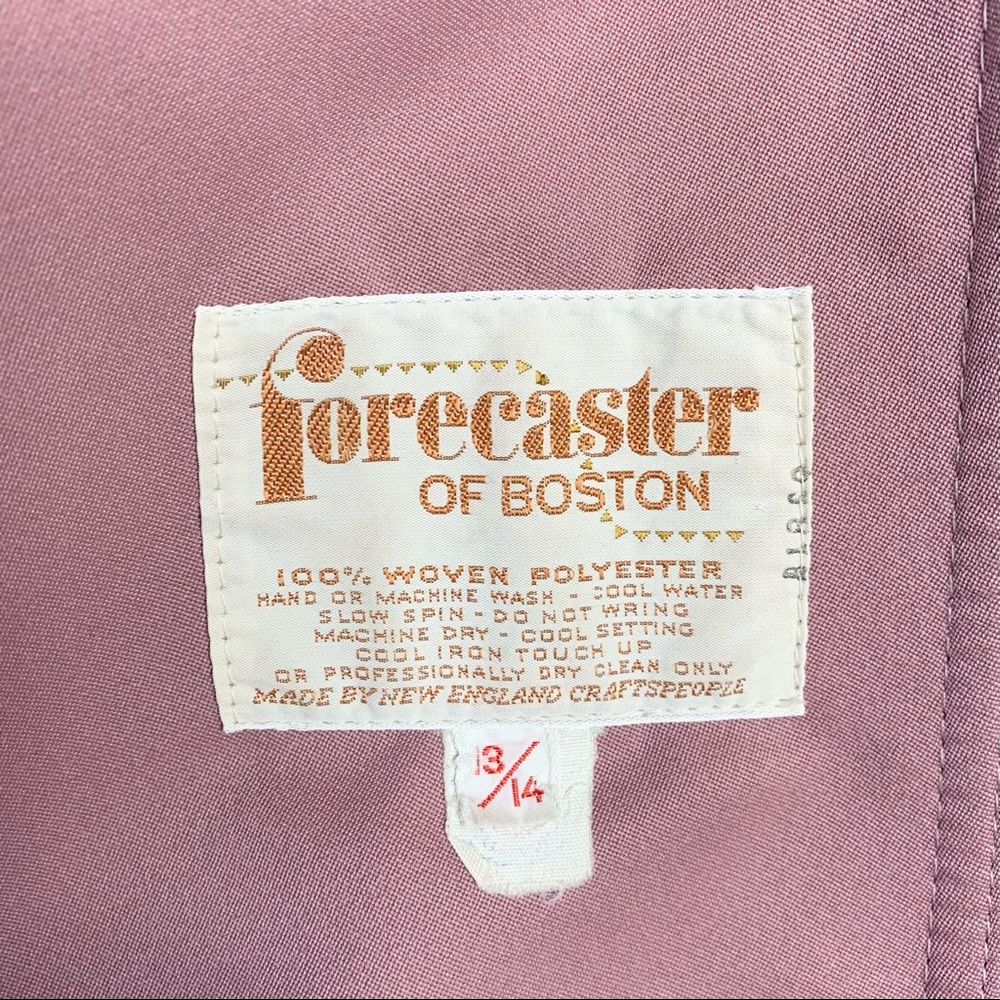 70s Mauve Raincoat - Picture 6 of 8